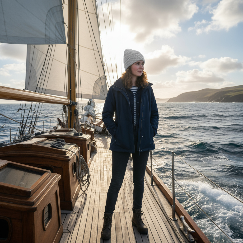 Двуслойна плетена Зимна Шапка сив-меланж